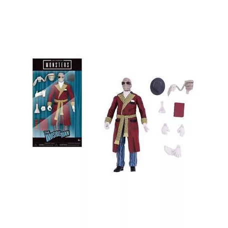 Monsters The Invisible Man 6" Figure-253251019