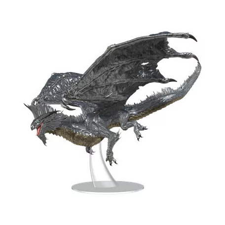 D&D Nolzur's Marvelous Miniatures: Adult Silver Dragon-90566