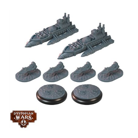 Dystopian Wars: Sultanate Support Squadrons - EN-DWA240008