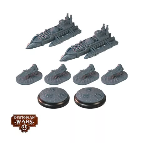 Dystopian Wars: Sultanate Support Squadrons - EN-DWA240008