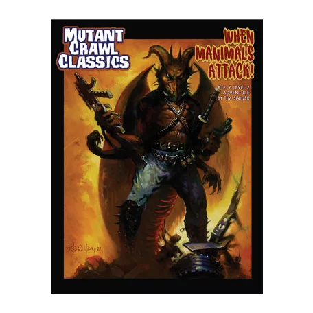 Mutant Crawl Classics #12 - When Mammals Attack - EN-GMG6222