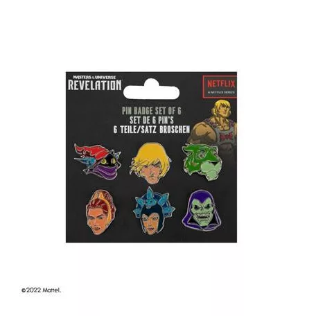 Masters of The Universe - Pin Badge Set of 6-610279