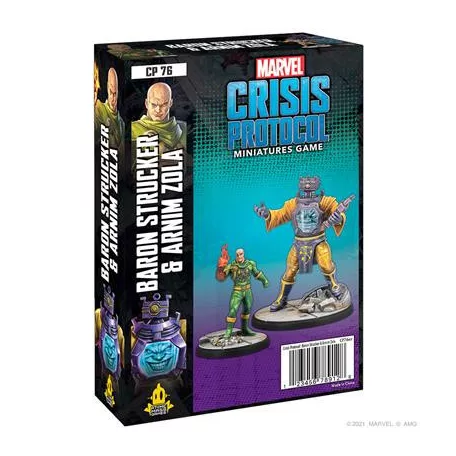 Marvel Crisis Protocol - Baron Von Strucker & Arnim Zola - EN-CP76en