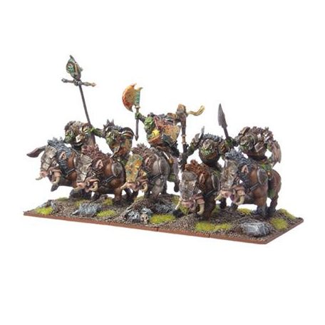 Kings of War - Orc: Gore Rider Regiment - EN-MGKWO60-1