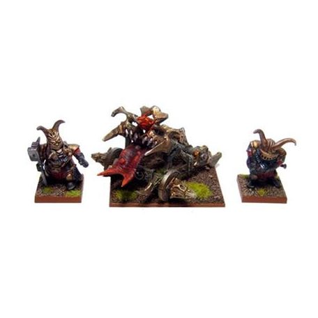 Kings of War - Abyssal Dwarf: Katsuchan Missile Launcher - EN-MGKWK11-1
