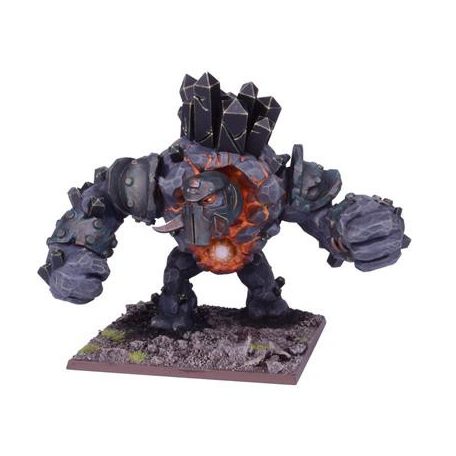 Kings of War - Abyssal Dwarf: Greater Obsidian Golem - EN-MGKWK101