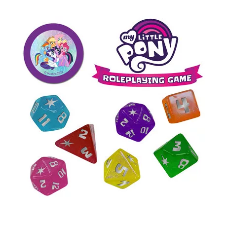 My Little Pony RPG Dice Set-RGS02446