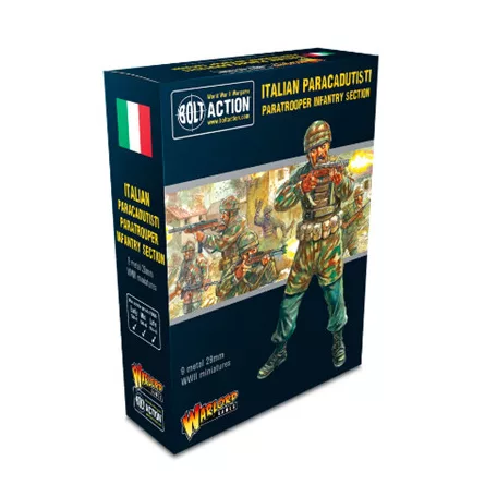 Bolt Action - Italian Paracadutisti paratrooper infantry section - EN-402215805