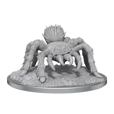 Wizkids Deep Cuts Unpainted Miniatures: Giant Spider-90531