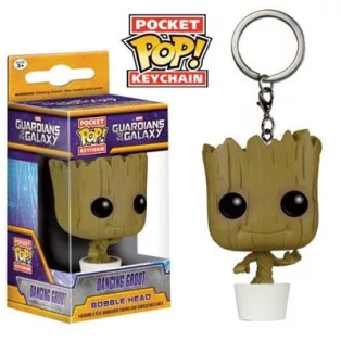 Funko Pocket POP! Keychain - Marvel Guardians Of The Galaxy DANCING GROOT Vinyl Figure 4cm-FK6715