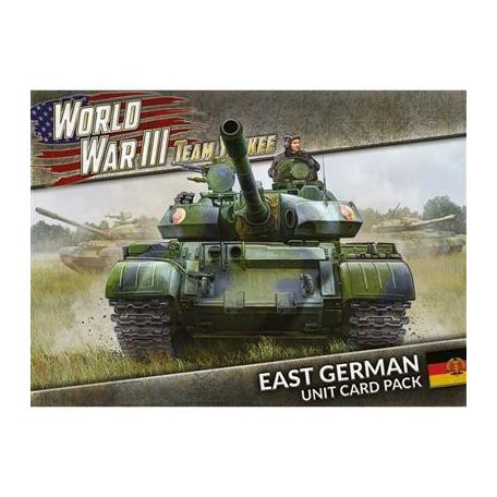 World War III: East German Unit Cards (34 Cards) - EN-WW3-06E