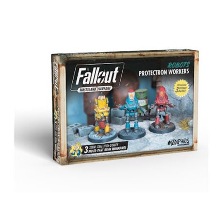 Fallout Wasteland Warfare - Robots: Protectron Workers - EN-MUH052222
