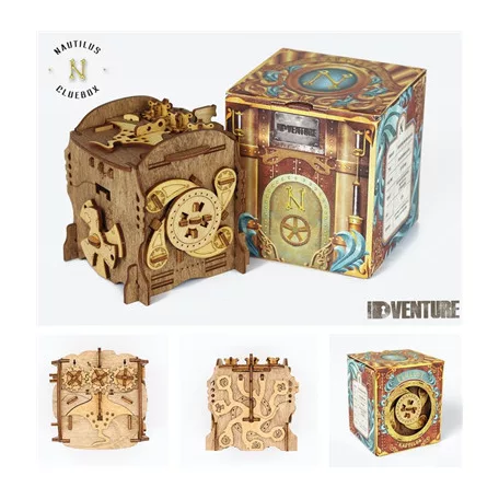 Cluebox - Escape Room in a Box - Captain Nemo's Nautilus-20971