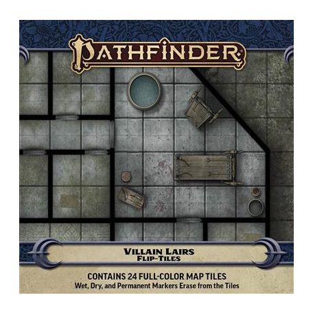 Pathfinder Flip-Tiles: Villain Lairs Set-PZO4096