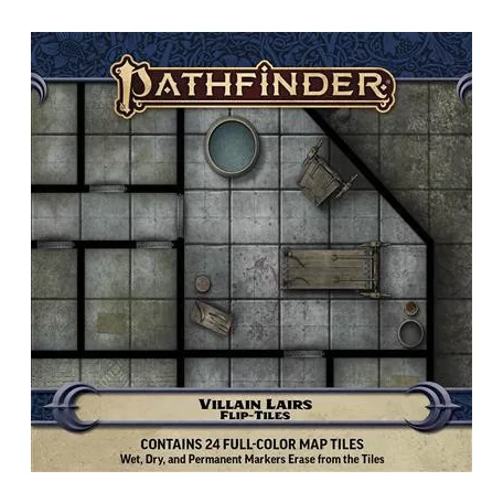 Pathfinder Flip-Tiles: Villain Lairs Set-PZO4096