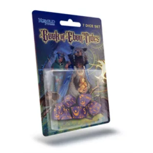 Book of Ebon Tides 7 Dice Set-KOB9368