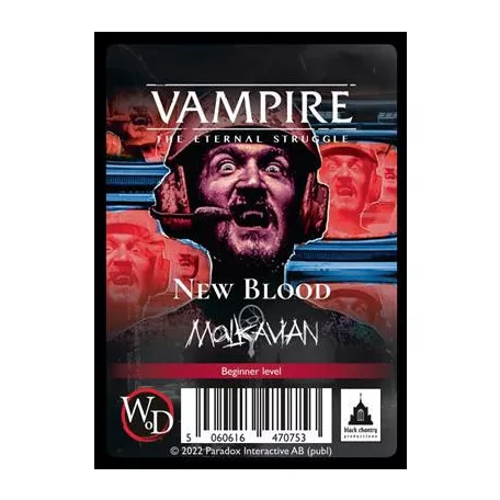 Vampire: The Eternal Struggle Fifth Edition - New Blood Malkavian - ES-ES034