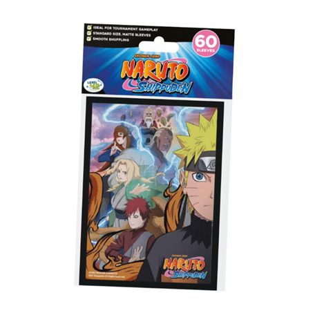 Naruto Sleeves - NINJA FIGHT (60 Sleeves)-L420044