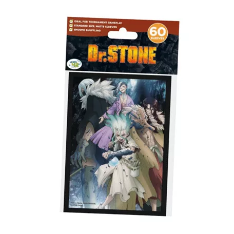 Dr. Stone Sleeves - BATTLE TEAM (60 Sleeves)-L420046