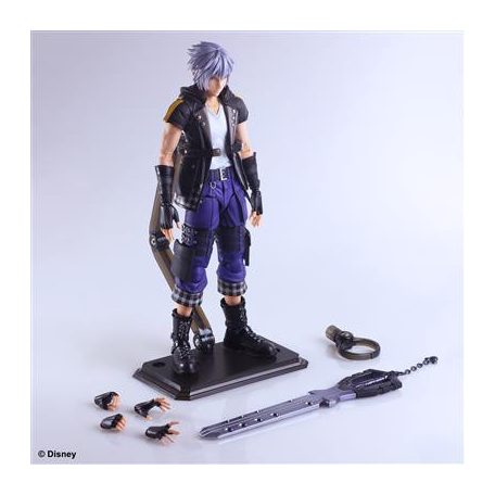 Kingdom Hearts III Play Arts Kai Action Figure - Riku-XKHPKZZZ60