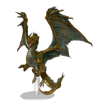 D&D Nolzur's Marvelous Miniatures: Adult Bronze Dragon-WZK90565