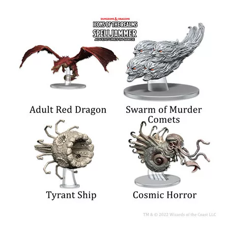 D&D Icons of the Realms: Ship Scale - Threats from the Cosmos-96178