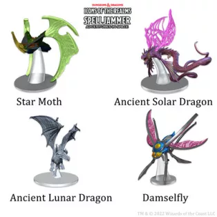 D&D Icons of the Realms: Ship Scale - Astral Elf Patrol-96179