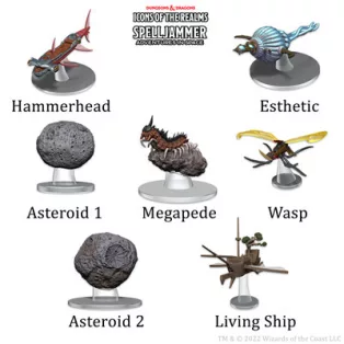 D&D Icons of the Realms: Ship Scale - Asteroid Encounters-96181