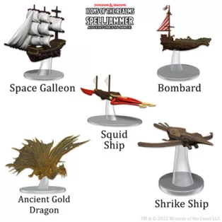D&D Icons of the Realms: Ship Scale - Welcome to Wildspace-WZK96212