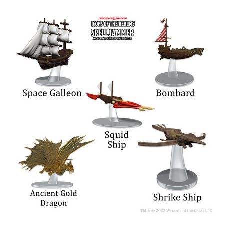 D&D Icons of the Realms: Ship Scale - Welcome to Wildspace-WZK96212