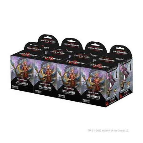 D&D Icons of the Realms: Spelljammer Adventures in Space - 8ct. Booster Brick (Set 24)-96166