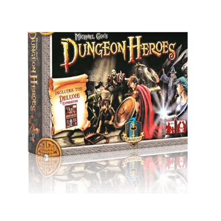 Dungeon Heroes - incl. 2 expansions: Dragon and the Dryad and Lords of the Undead - EN-GLGDHRE