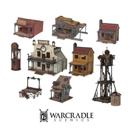 Warcradle Scenics: Red Oak Town Set 2 - EN-WSA540018