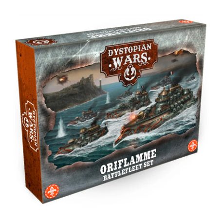 Dystopian Wars: Oriflamme Battlefleet Set - EN-DWA260001