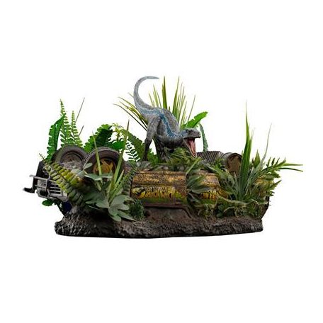 Statue Blue (Deluxe) - Jurassic World: Fallen Kingdom - Art Scale 1/10-UNIVJP63922-10