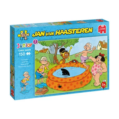 Jan van Haasteren Junior 7 - Planschbecken-Streiche (150 Teile)-20078