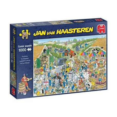 Jan van Haasteren - Auf dem Weingut (1000 Teile)-19095
