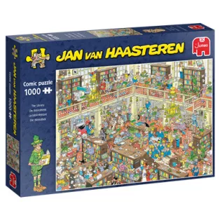 Jan van Haasteren - Die Bibliothek (1000 Teile)-19092