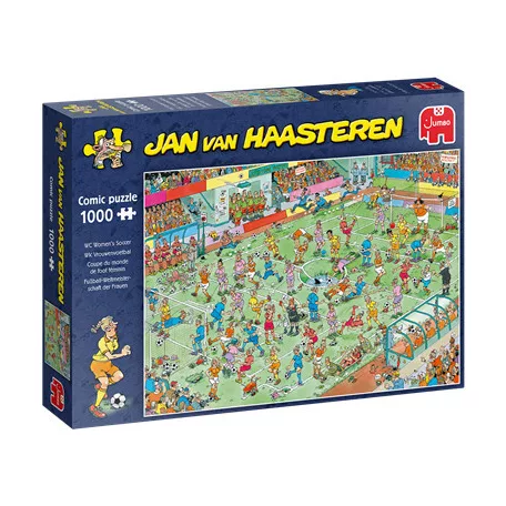 Jan van Haasteren - Fußball-Weltmeisterschaft der Frauen (1000 Teile)-19091