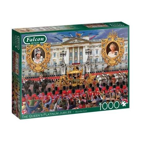 Falcon - The Queen's Platinum Jubilee (1000 Teile)-11371