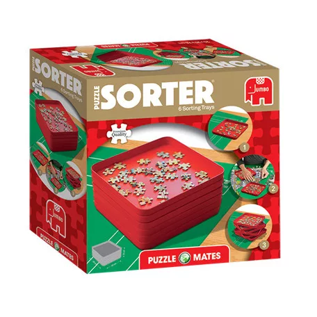 Puzzle Mates - Puzzle Sorter (6 Trays 20x20cm)-17953