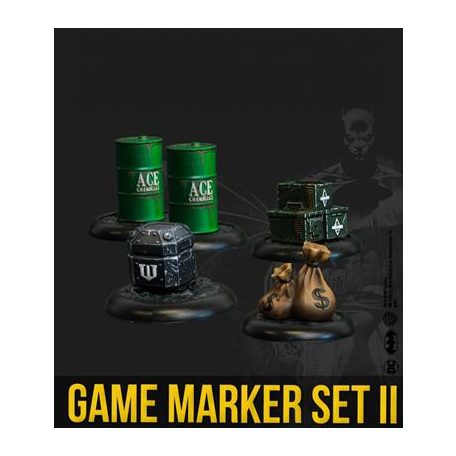 Batman Miniature Game: Objective Game Marker Set II - EN-ACC0058