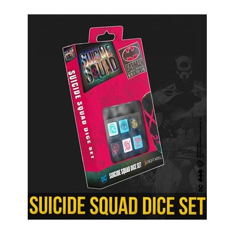 Batman Miniature Game: Suicide Squad Dice Set - EN-ACC0045