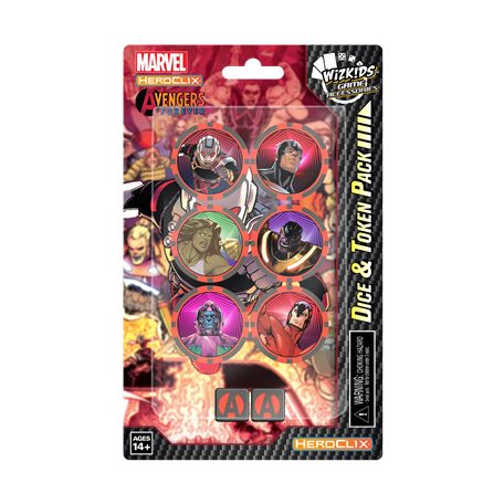Marvel HeroClix: Avengers Forever Dice and Token Pack Ant-Man - EN-WZK84857