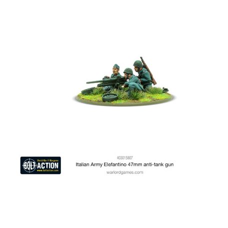 Bolt Action - Italian Army Elefantino 47mm anti-tank gun - EN-403015807