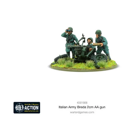 Bolt Action - Italian Army Breda 2cm AA gun - EN-403015808