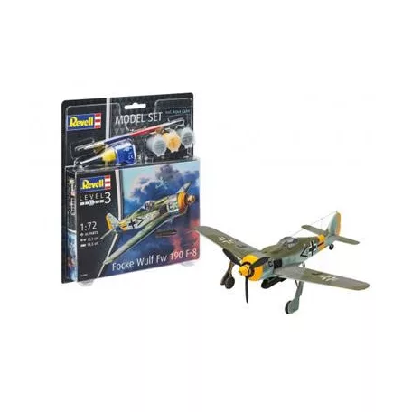 Revell: Model Set Focke Wulf Fw190 F-8-63898