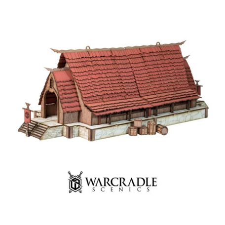 Warcradle Scenics - Estun Village - Long Hall - EN-WSA550002