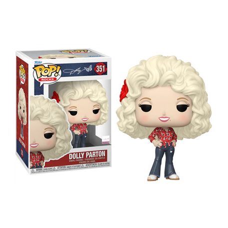 Funko POP! Rocks: Dolly Parton('77 tour)-FK65771