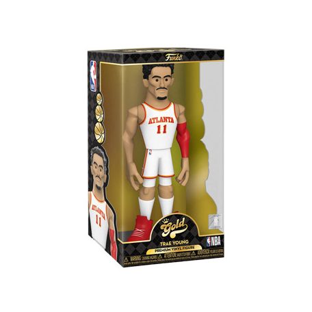 Funko Vinyl Gold 12": NBA- Trae Young w/CH-FK69347